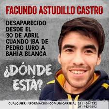 Facundo Astudillo Castro sigue desaparecido