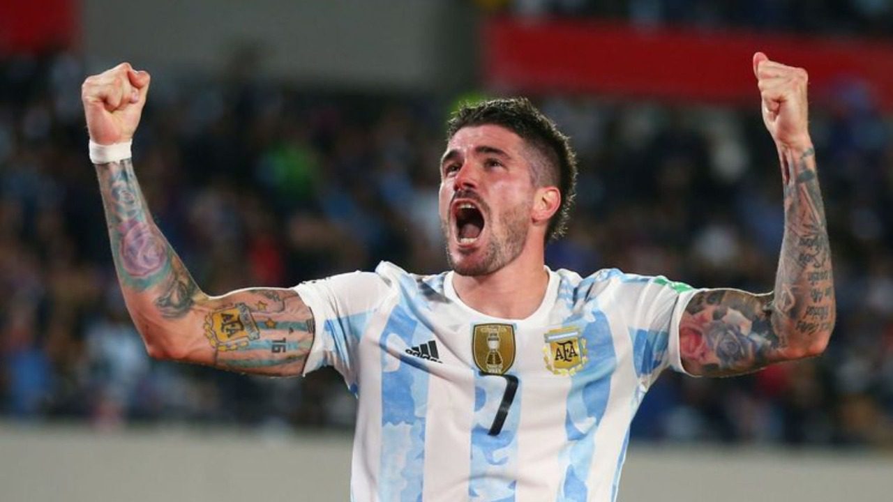 Selección Argentina: Rodrigo De Paul no entrenó a la par de sus compañeros