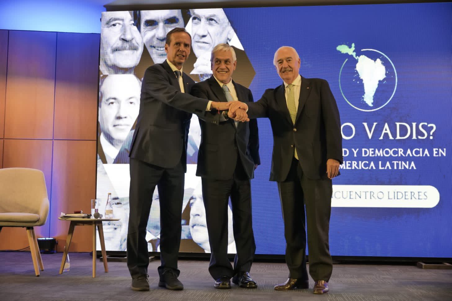 Mauricio Macri y líderes  de Iberoamérica fundan el Grupo Libertad y Democracia